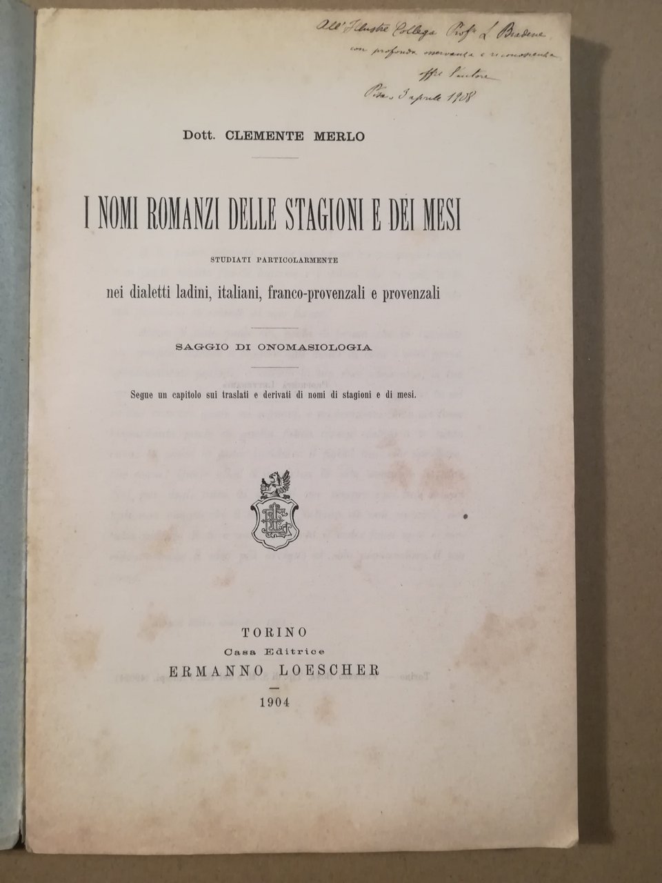I nomi romanzi delle stagioni e dei mesi studiati particolarmente … | Immagine principale