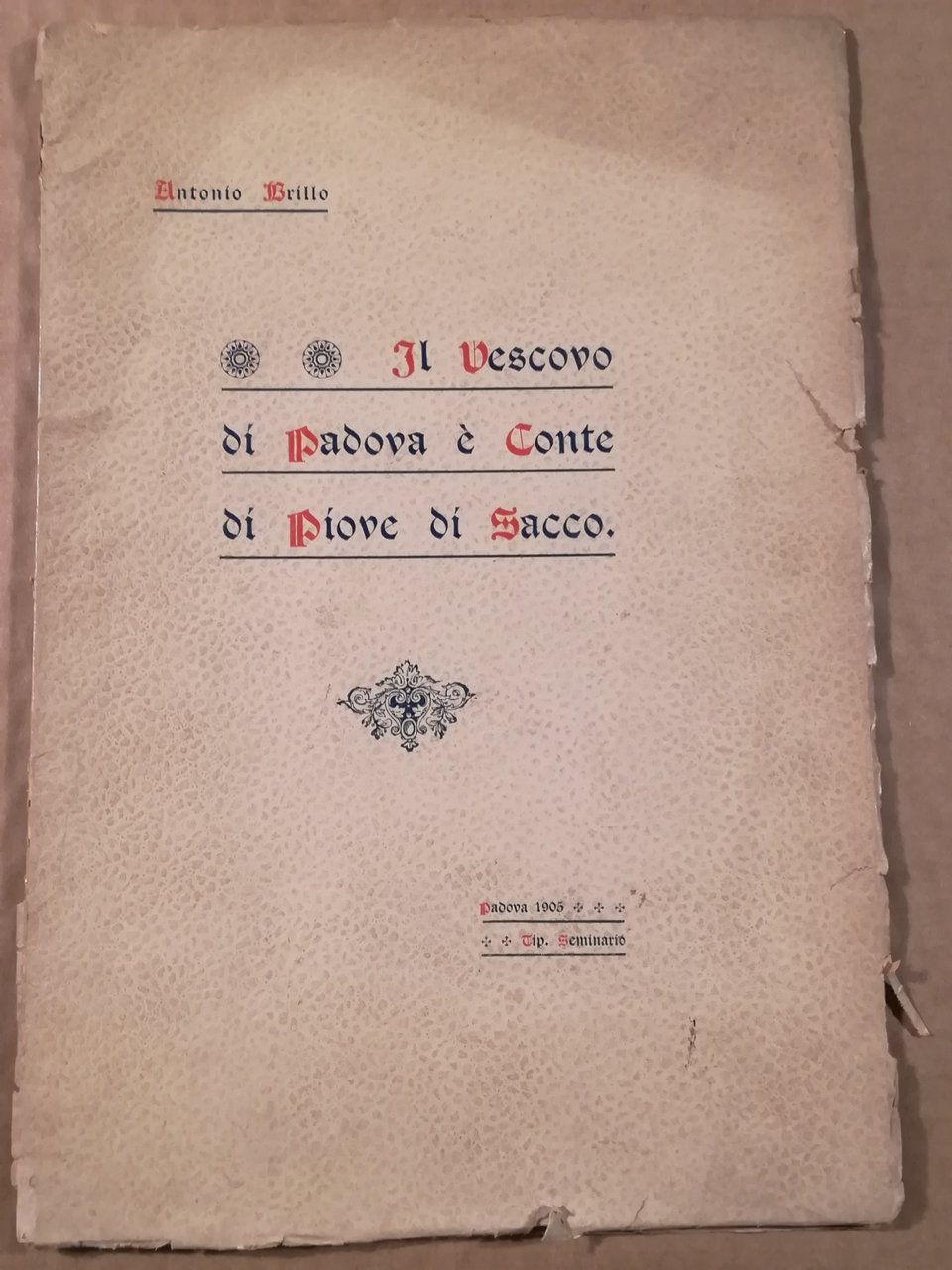 Il Vescovo di Padova è Conte di Piove di sacco | Immagine principale