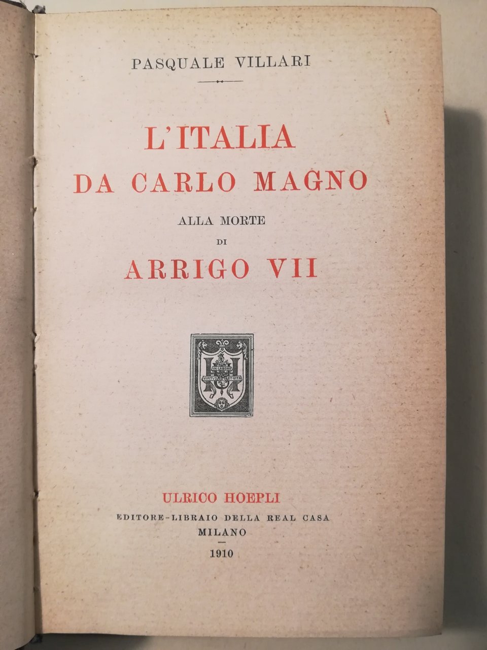 L'Italia da Carlo Magno alla morte di Arrigo VII | Immagine principale