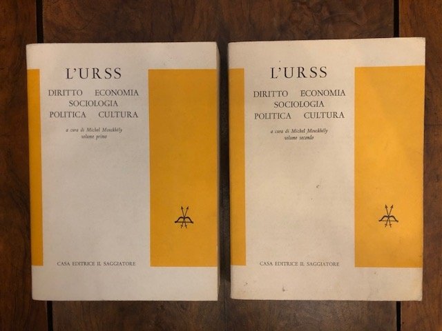 L'URSS. Diritto, economia, sociologia, politica, cultura. Volume primo (e secondo)