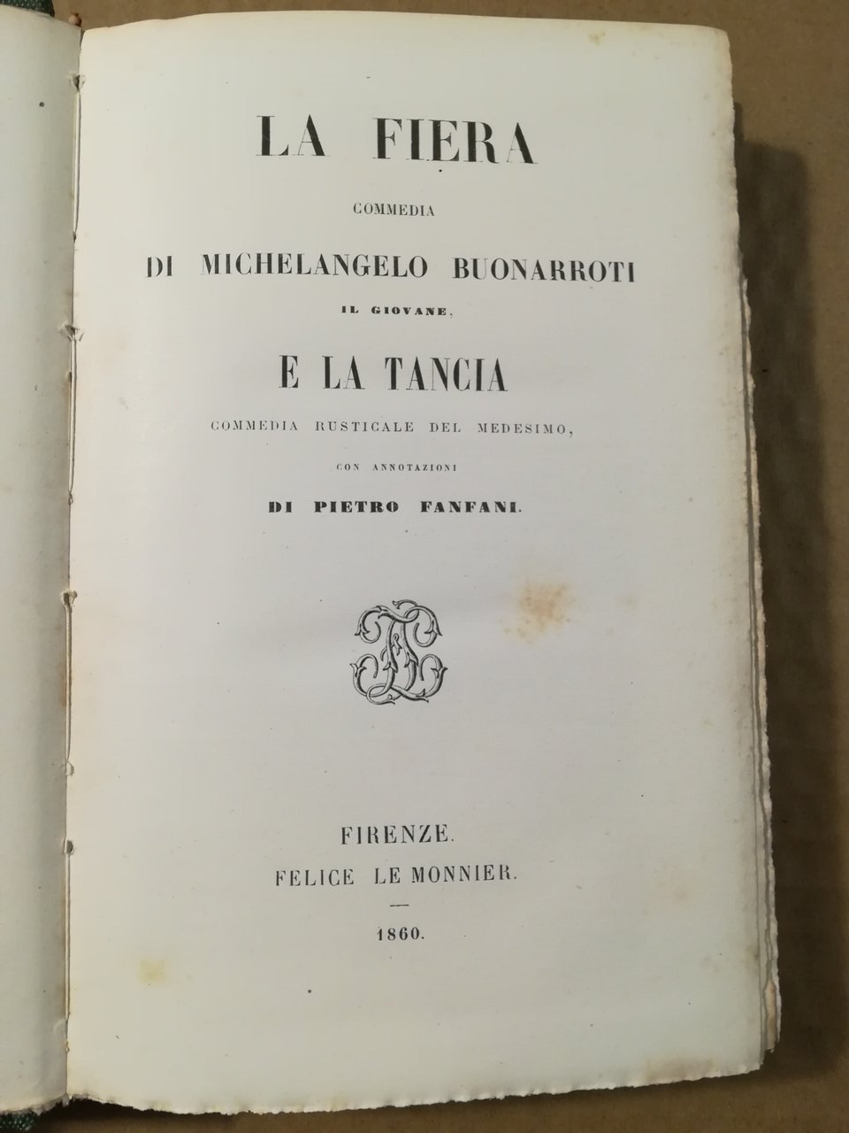 La Fiera, commedia di Michelangelo Buonarroti il Giovane e La … | Immagine principale