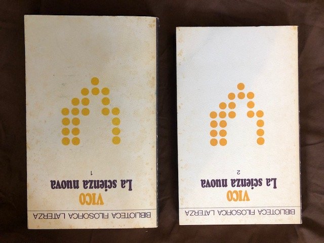 La scienza nuova giusta l'edizione del 1744