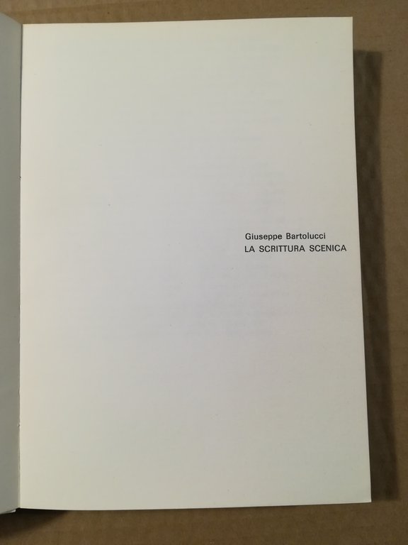 La scrittura scenica | Immagine Gallery 2