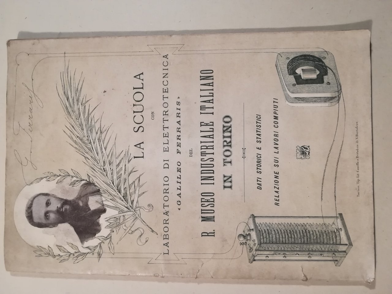 La scuola con laboratorio di elettrotecnica "Galileo Ferraris" del R. … | Immagine principale