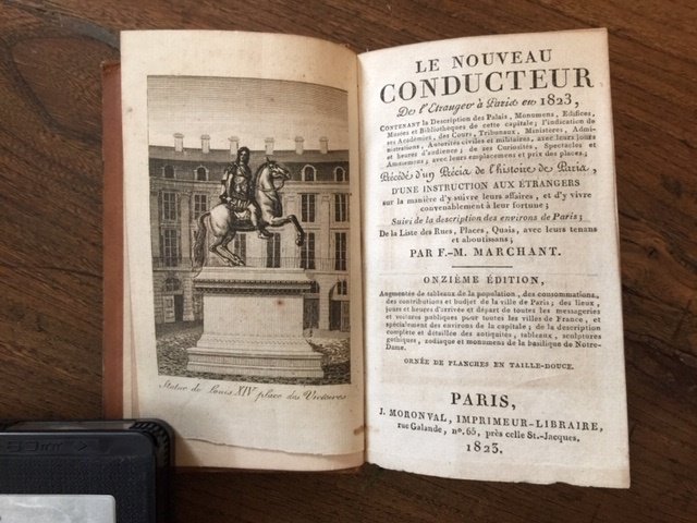 Le nouveau Conducteur De l'Etranger à Paris en 1823, [.] …