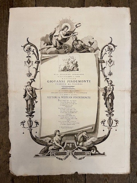 Nel solenne ingresso di sua eccellenza il Signor Marchese Giovanni …