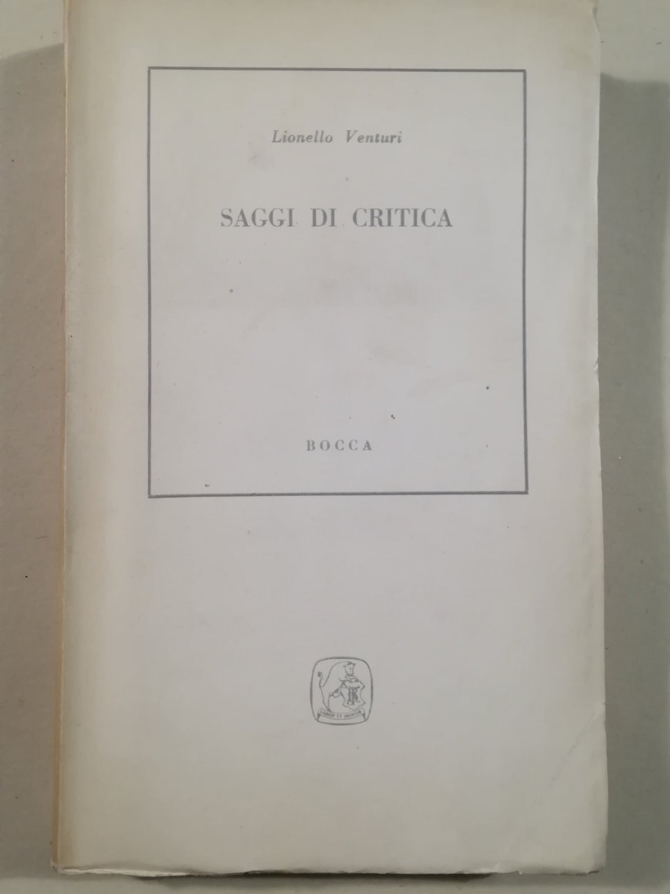 Saggi di critica | Immagine principale