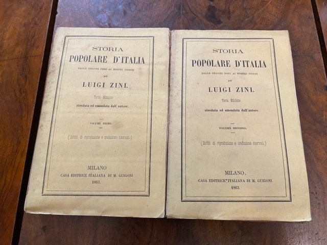 Storia popolare d'Italia dalle origini fino ai nostri giorni. Terza …