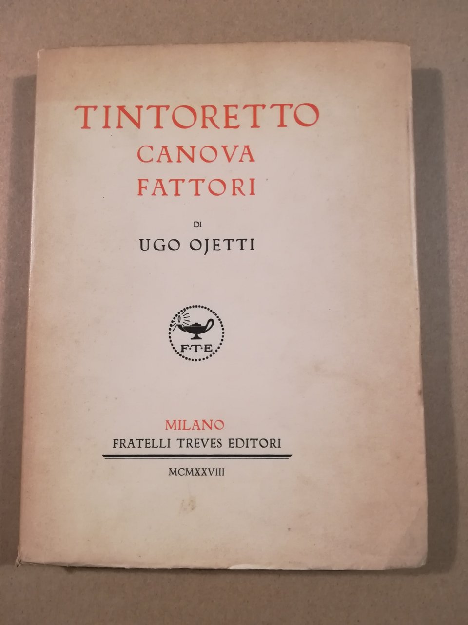 Tintoretto, Canova, Fattori | Immagine principale