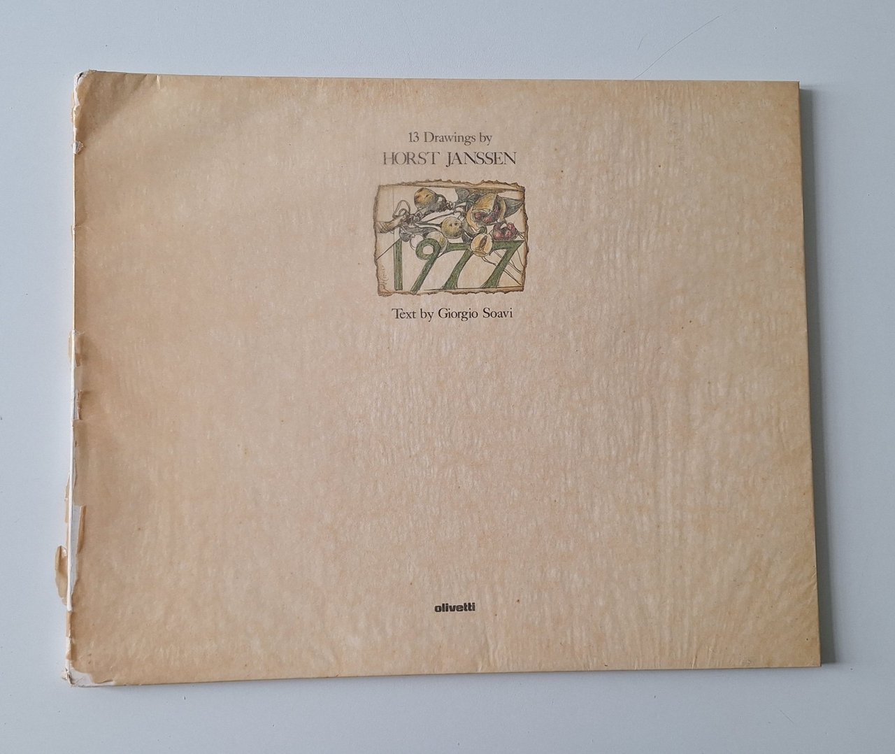 13 DRAWINGS BY HORST JANSSEN TEXT BY GIORGIO SOAVI OLIVETTI … | Immagine principale