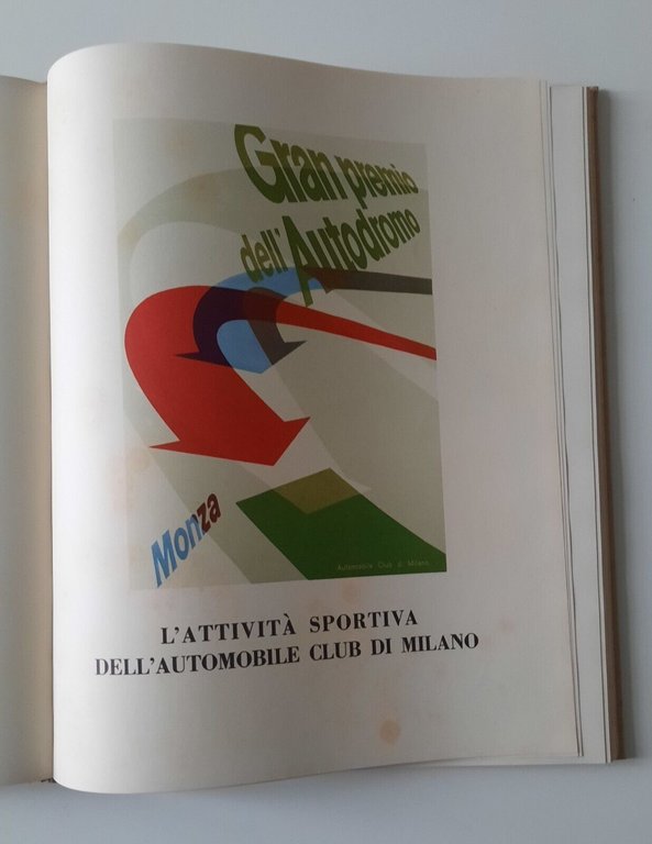 1903 - 1953 A.C.M. I CINQUANT'ANNI DELL'AUTOMOBILE CLUB DI MILANO