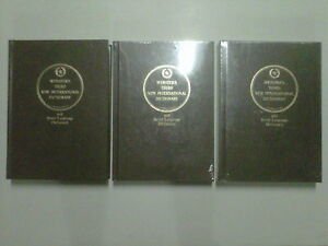 WEBSTER'S THIRD NEW INTERNATIONAL DICTIONARY 1986 3 VOLUMI