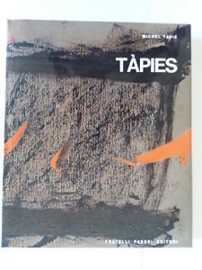 MICHEL TAPIE TAPIES FABBI EDITORE GRANDI MONOGRAFIE 1969