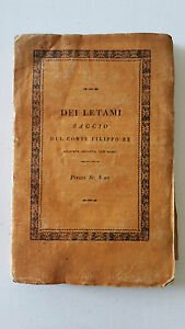 DEI LETAMI E DELLE ALTRE SOSTANZE SAGGIO DEL CONTE FILIPPO …