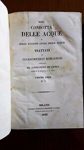 G. ROMAGNOSI DELLA CONDOTTA DELLE ACQUE RAGIONE CIVILE DELLE ACQUE …