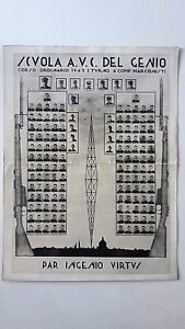 SCUOLA A.V.C. DEL GENIO CORSO ORDINARIO 1943 1° TURNO .... | Immagine Gallery 1