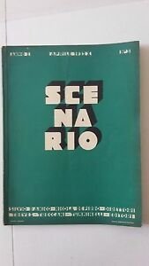 SCENARIO RIVISTA DI TEATRO ANNO 1° N.3 APRILE 1932 SILVIO …