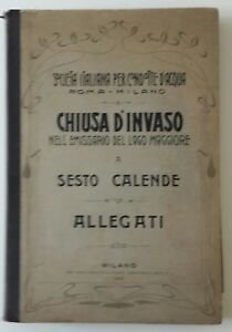 CHIUSA D'INVASO NELL'EMISSARIO DEL LAGO MAGGIORE A SESTO CALENDE ALLEGATI …