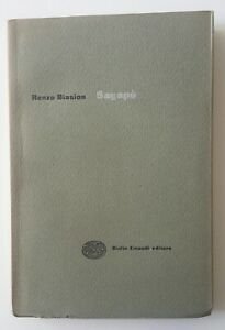 RENZO BIASION SAGAPO' EINAUDI I GETTONI 1953 1° ED.