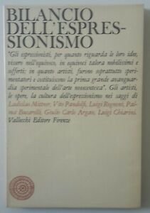 MITTNER PANDOLFI ARGAN CHIARINI BILANCIO DELL'ESPRESSIONISMO VALLECCHI 1965
