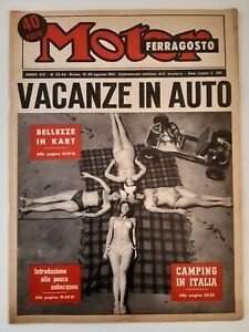 MOTOR RIVISTA SETTIMANALE ITALIANO MOTORE 13 - 20 AGOSTO 1961 …