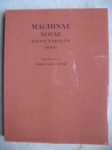 MACHINAE NOVAE FAUSTI VERANTII SICENI L.MAESTRI 1983