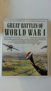 ANTHONY LIVESEY GREAT BATTLES OF WORLD WAR 1 MACMILLIAN 1989