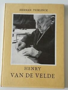 HERMAN TEIRLINCK HENRY VAN DE VELDE EDITIONS MEDDENS 1959