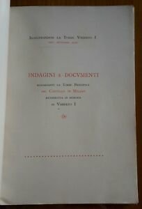 BELTRAMI INDAGINI E DOCUMENTI RIGUARDANTI TORRE PRINCIPALE CASTELLO MILANO 1905