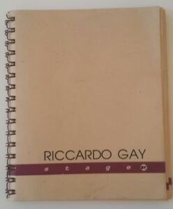 RICCARDO GAY STAGE CATALOGO DI ACCONCIATURE