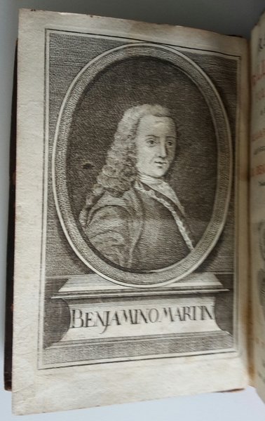 GRAMATICA DELLA SCIENZE FILOSOFICHE DI BENIAMINO MARTIN VENEZIA REMONDINI 1750