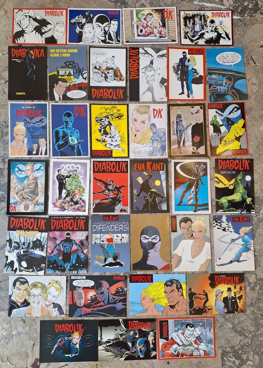 35 CARTOLINE DIABOLIK