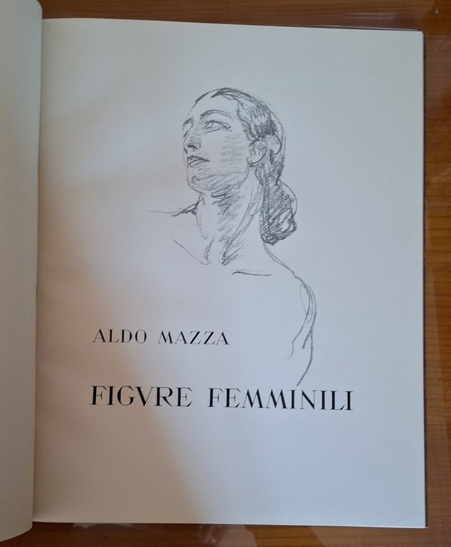 ALDO MAZZA FIGURE FEMMINILI ARTI GRAFICHE BERTARELLI 1932