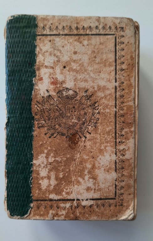ALMANACCO DELLA TOSCANA PER L'ANNO 1823 FIREZE STAMPERIA GRANDUCALE