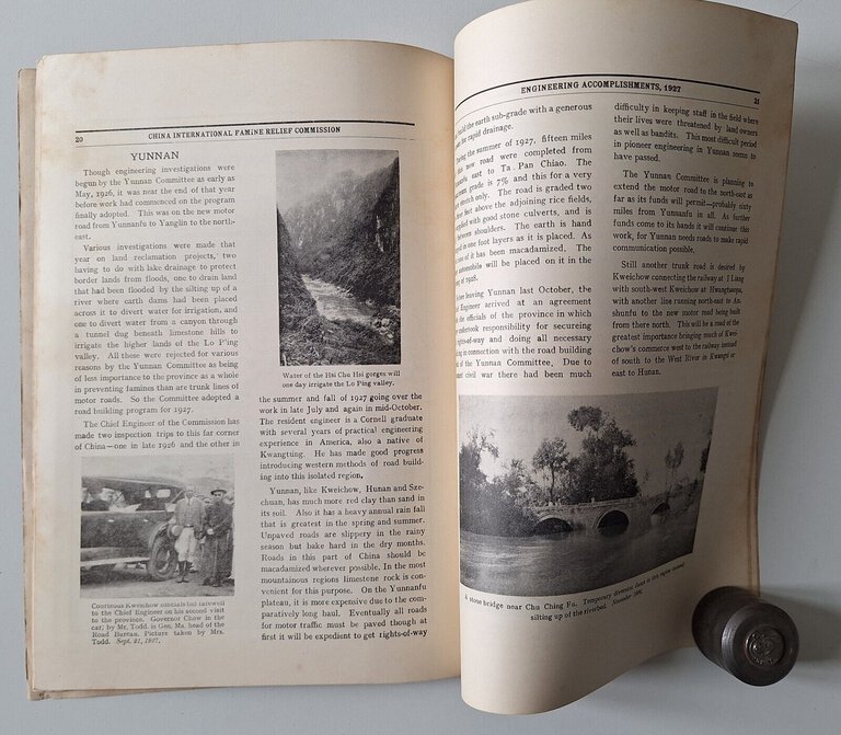 ANNUAL REPORT INTERNATIONAL FAMINE RELIEF CHINA PEIPING DAL 1922 AL …