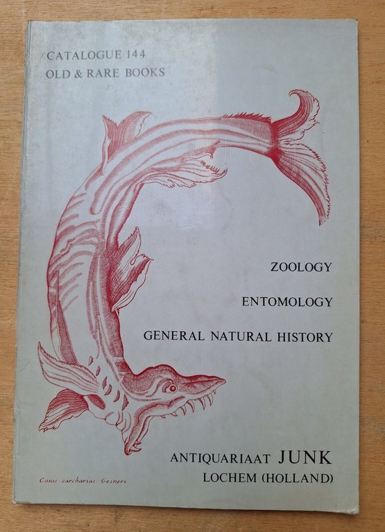 ANTIQUARIAAT JUNK NATURAL HISTORY OLD & RARE BOOKS CATALOGHI 33 …