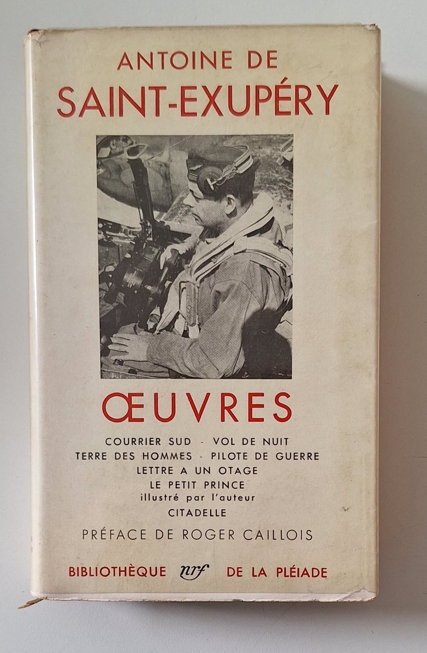 ANTOINE DE SAINT-EXUPERY OEUVRES BIBLIOTHEQUE DE LA PLEIADE 1953 | Immagine principale
