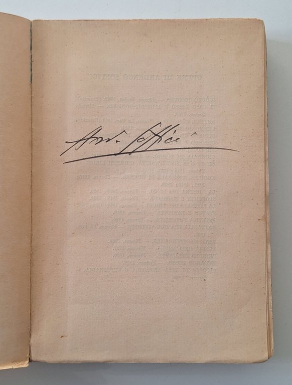ARDENGO SOFFICI RICORDI DI VITA ARTISTICA LETTERARIA VALLECCHI 1931 AUTOGRAFATO | Immagine Gallery 2