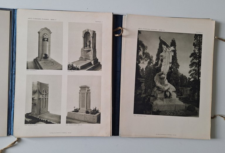 ARTE FUNERARIA ITALIANA SERIE V - VI BESTETTI TUMINELLI 2 …