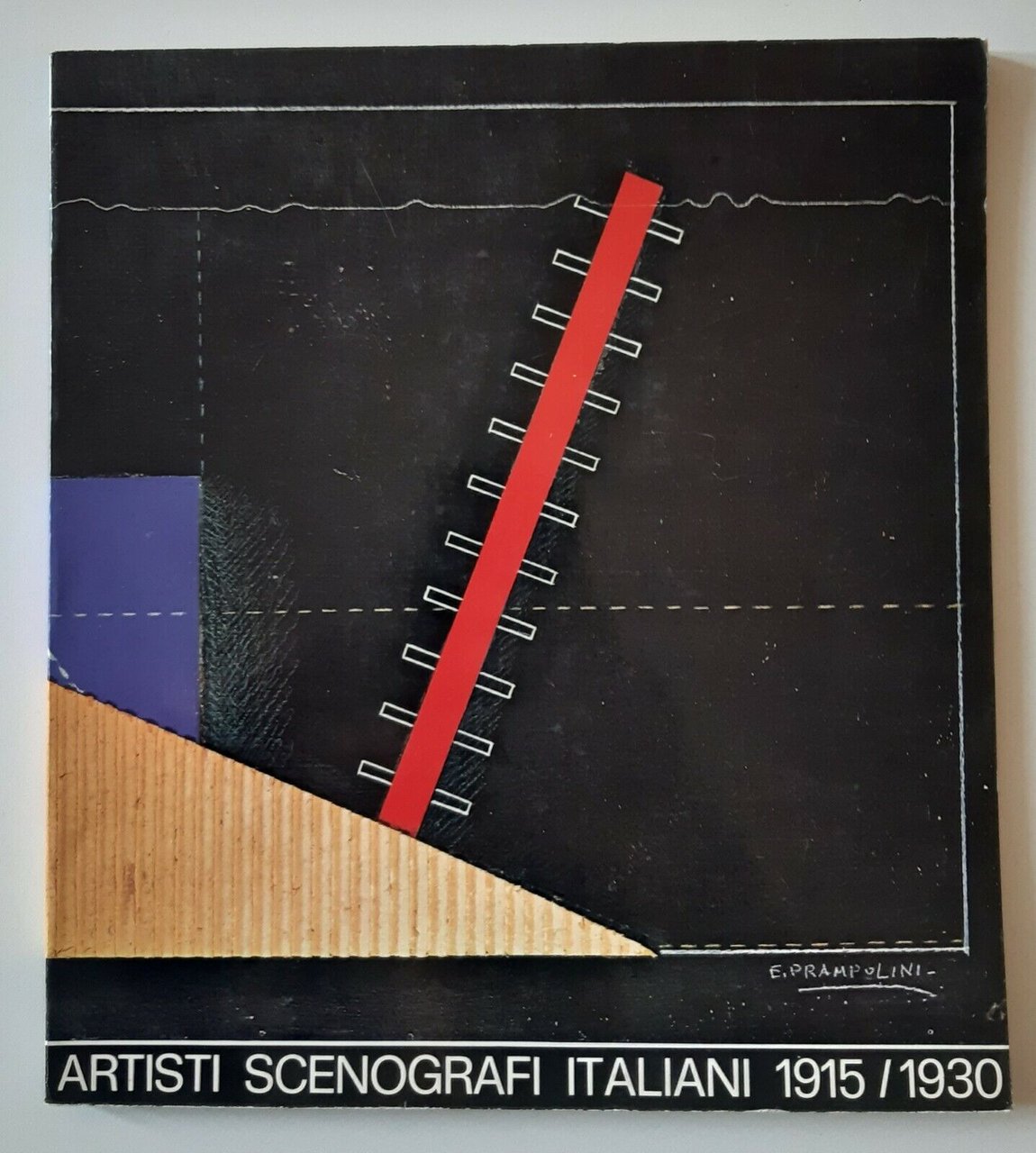 ARTISTI SCENOGRAFI ITALIANI 1915/1930 DE LUCA ED. 1981 FUTURISMO