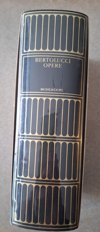 ATTILIO BERTOLUCCI OPERE MONDADORI I MERIDIANI 1998