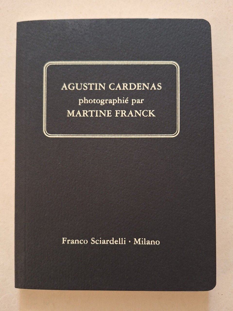AUGUSTO CARDENAS PHOTOGRAPHIE PAR MARTINE FRANCK F. SCIARDELLI 2006