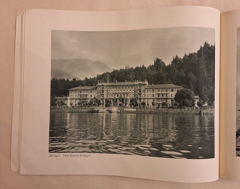 BELLAGIO LAGO DI COMO EDITO DA GRANDI ALBERGHI BELLAGIO