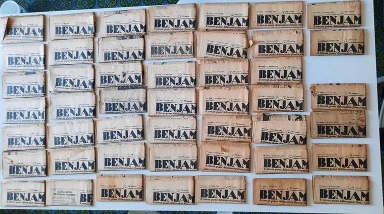 BENJAMIN LE PREMIER GRAND HEBDOMAIRE FRANCOIS 48 NUMERI 1938/39 | Immagine Gallery 2