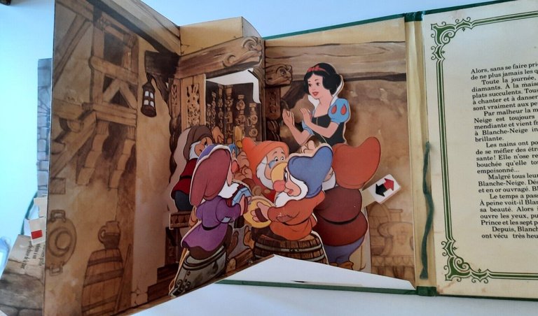 BIANCANEVE BLANCHE NEIGE LES SEPT NAINS WALT DISNEY LIBRO TEATRO …