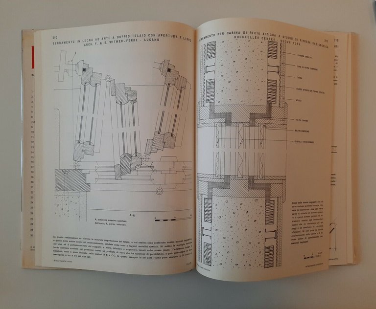 BRAGA CASATI LUCCHI SERRAMENTI DOCUMENTI DI ARCHITETTURA VALLARDI 1959