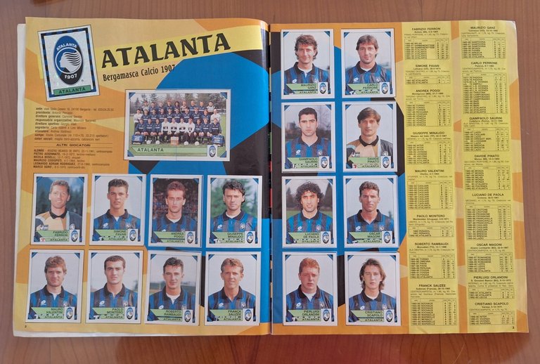 CALCIATORI 1993-94 FIGURINE PANINI ALBUM SCOMPLETO