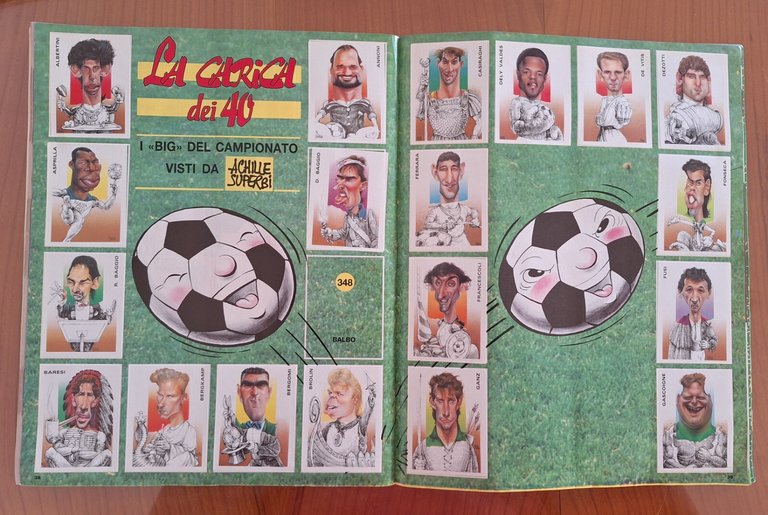 CALCIATORI 1993-94 FIGURINE PANINI ALBUM SCOMPLETO