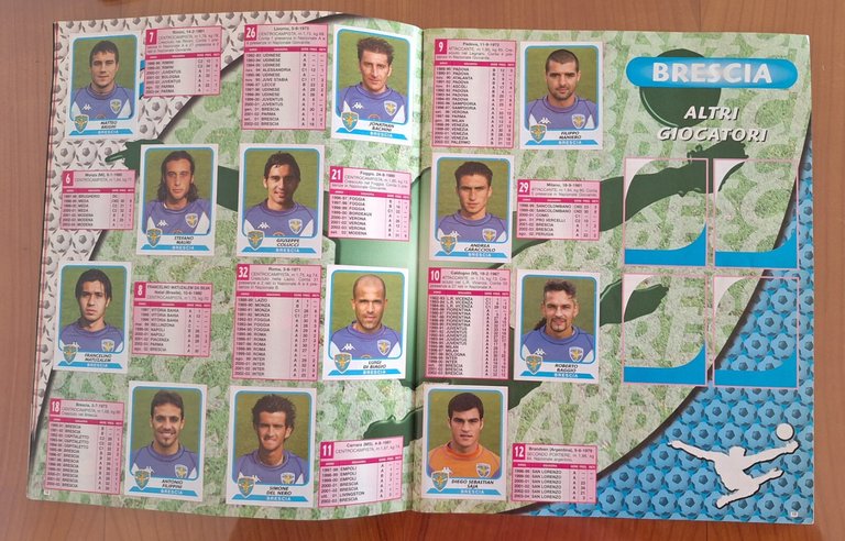 CALCIATORI 2003 - 2004 FIGURINE PANINI ALBUM SCOMPLETO