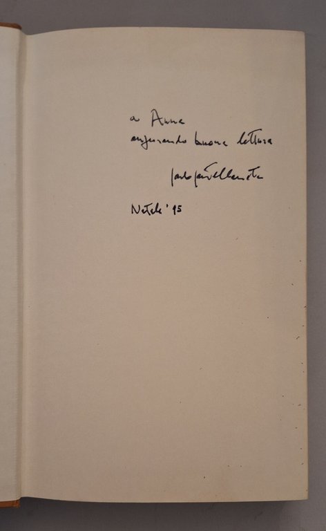 CARLO CASTELLANETA ANNI BEATI RIZZOLI 1979 AUTOGRAFATO